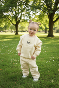 Oat/Cream Mayla Unisex Oversized Tracksuit