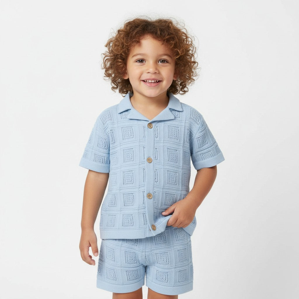 Boys Knit Cotton Set