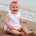 Girls Wrap Back Short Set
