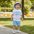 "Cool Days" Sun Hat Top & Shorts Set