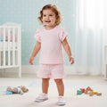 Diamante Heart Shorts Set