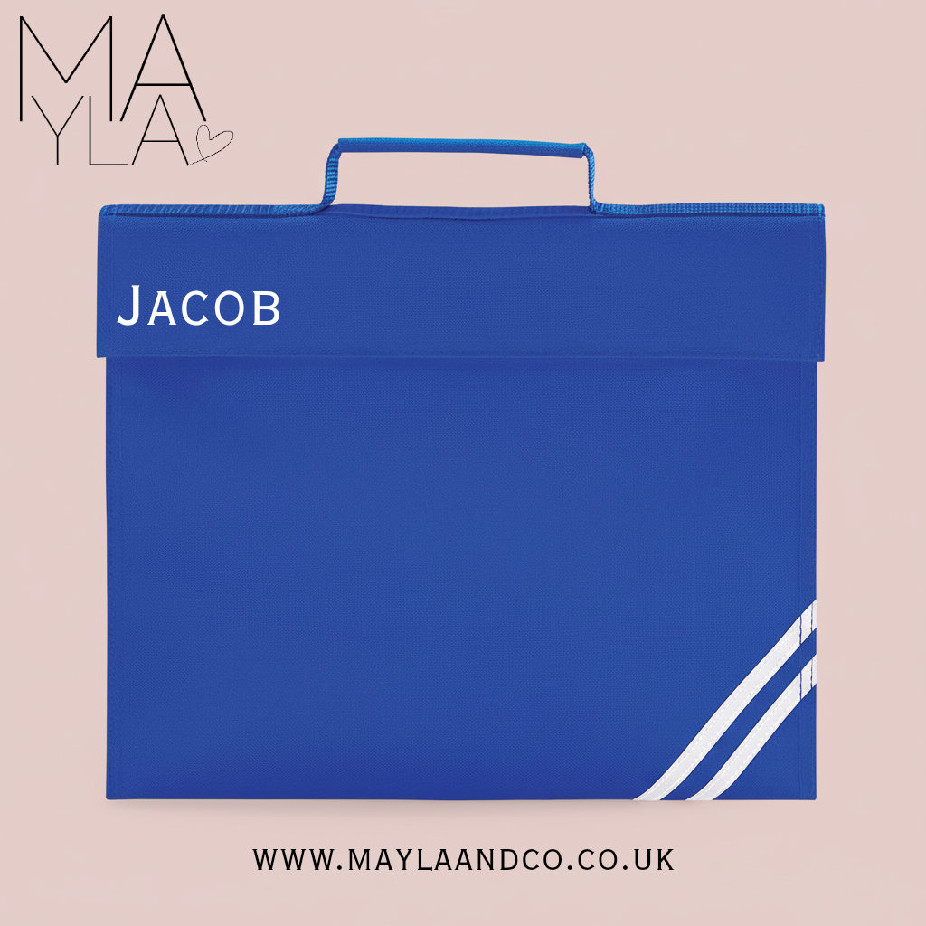 Personalised School Book Bag