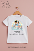 Personalised Blue 2026 Nursery Graduate Tshirt