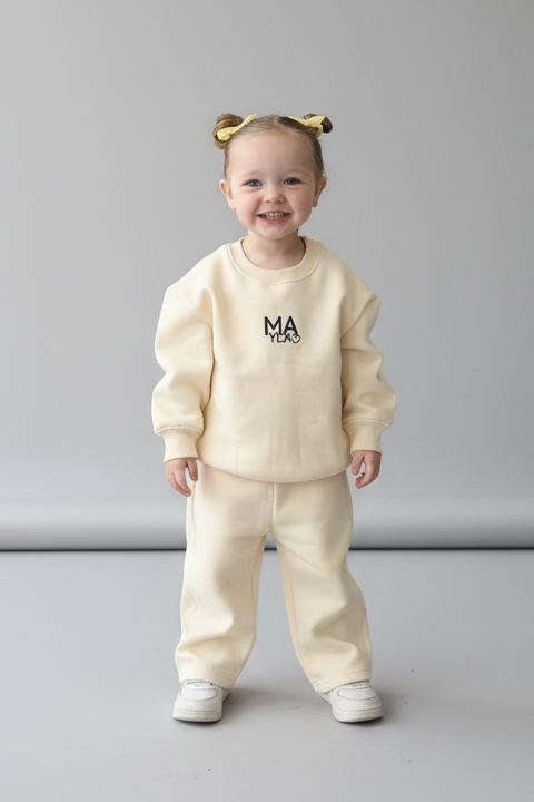 Child in photography studio