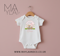 Personalised 1st Father's Day Baby Vest