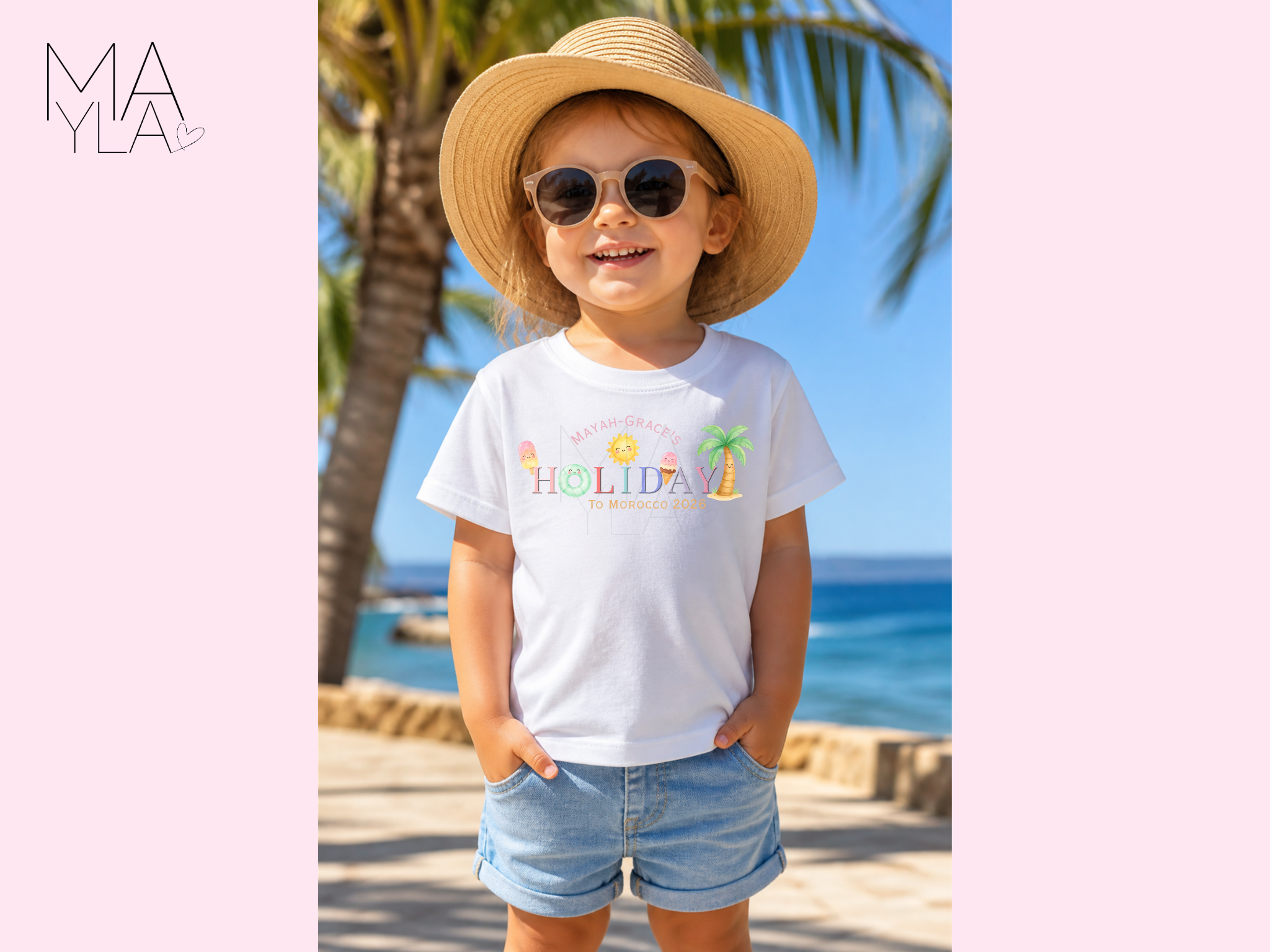 Personalised Holiday T-Shirt
