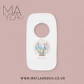Personalised 'Love you to the moon' Baby Bib