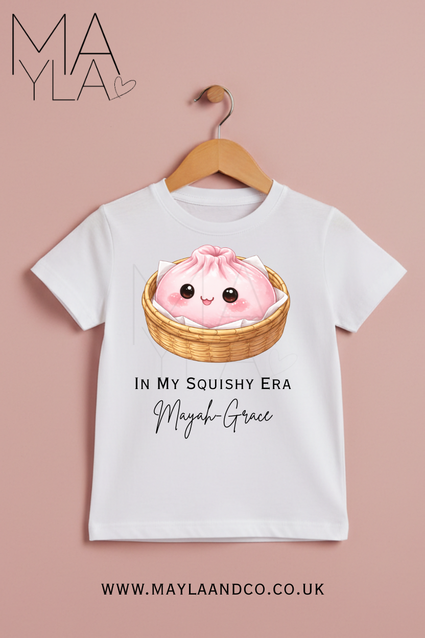 Personalised 'In My Squishy Era' Tshirt