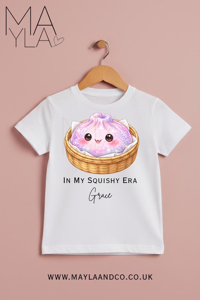 Personalised 'In My Squishy Era' Tshirt