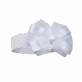 Lace Headband Satin/Organza Bow